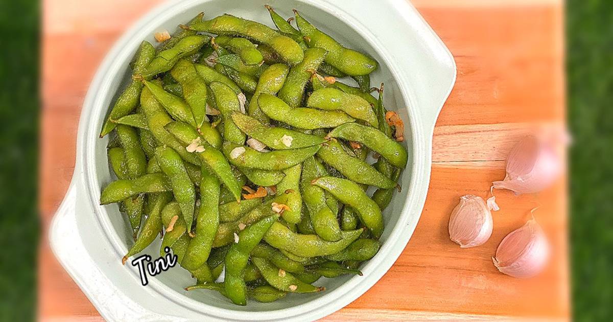 Resep Edamame Garlic oleh Tini Cookpad