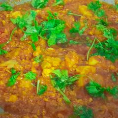 A picture of Paneer butter masala.
