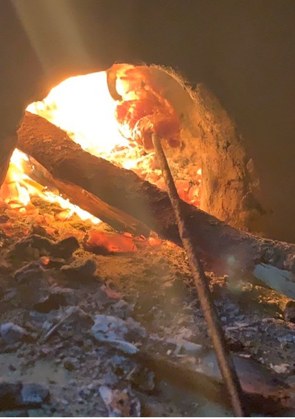 Una foto de Carne asada a leña 🥰