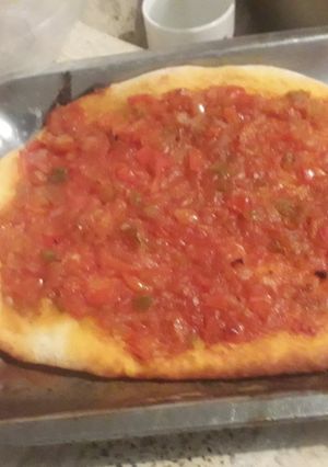 Una foto de Pizza súper fácil
