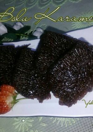 Foto resep BOLU KARAMEL irit telur No Mixer