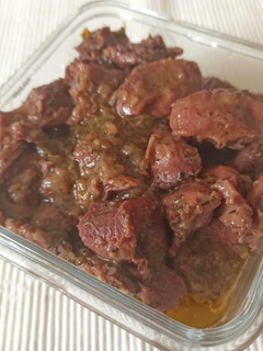 Una foto de Mollejas de pollo estofadas