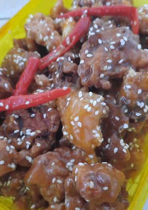 Foto resep 10. Cumi Tepung Asam Manis Pedas