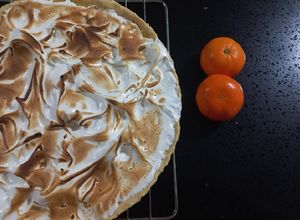 Una foto de Pie de Mandarina