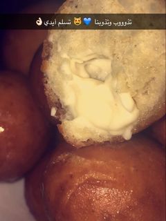 صورة لوصفة دونات بالجبن