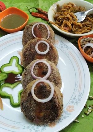 A picture of Sprouted Chinese kebabs.