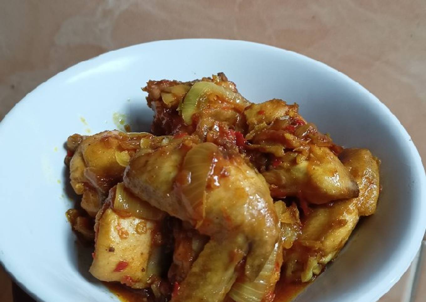 Ayam Rica-rica Bumbu Seadanya
