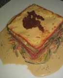 Lasagna de rana