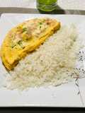 Omelette al microondas