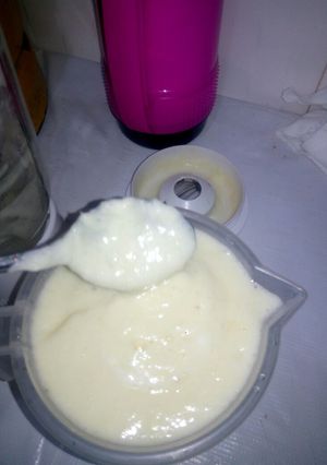 A picture of Pineapple puree.