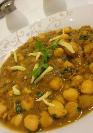 صورة لوصفة حمص بالطريقة الهندية Chana Masala من مطبخ ماجد