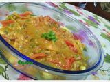 Filete de pescado con coco
