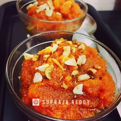 A picture of Gajar Halwa.