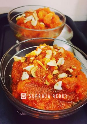 A picture of Gajar Halwa.