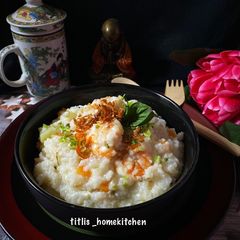 Shrimp Rice Porridge A picture of Shrimp Rice Porridge.