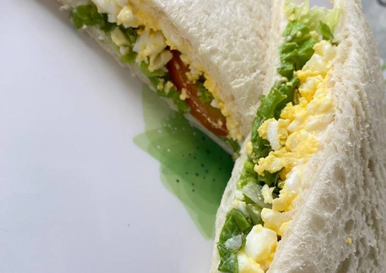 Sandwich telur praktis