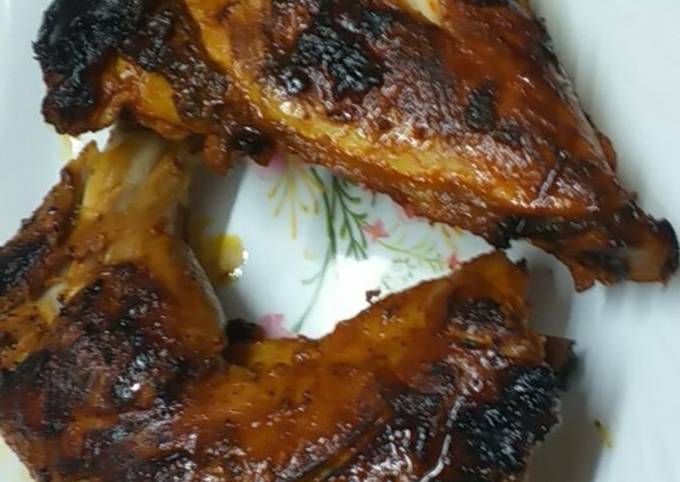 Peri Peri Pan Fry Chicken Recipe by Shayla Saleem - Cookpad