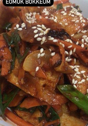 Foto resep Eomuk Bokkeum