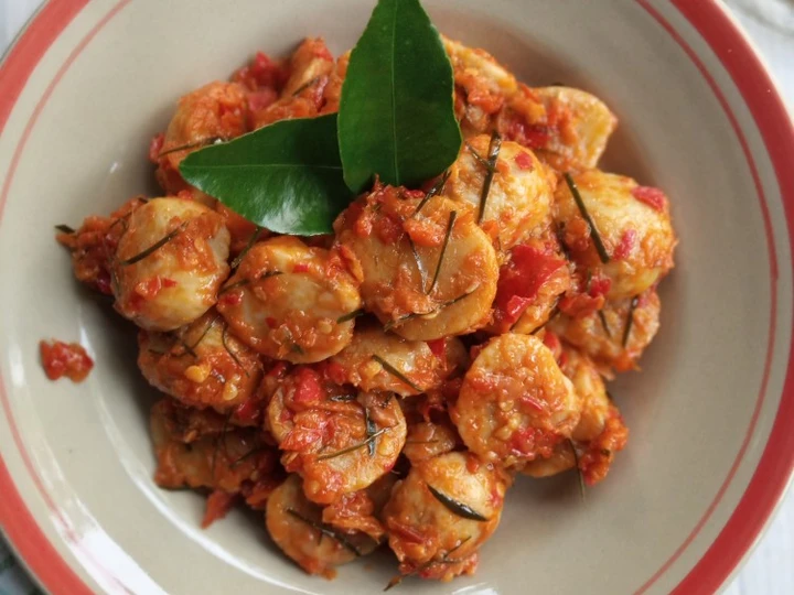 Langkah Gampang Membikin Resep Sambal Bakso Tempe Daun Jeruk yang Lezat Anti Ribet, Mantap