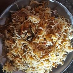 A picture of Rice stir fried.