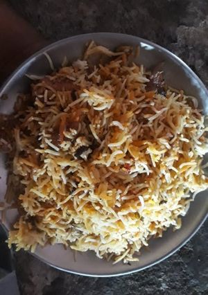 A picture of Rice stir fried.