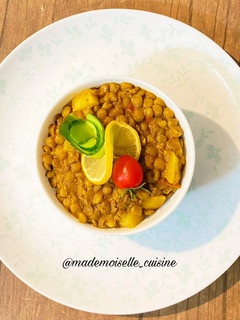 عکسی از دستور عدسی با گوشت چرخ کرده