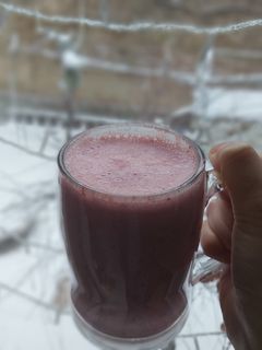 عکسی از دستور اسموتی توت فرنگی
