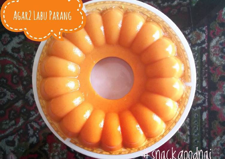 Bahan mengolah Agar2 Labu yang Lezat