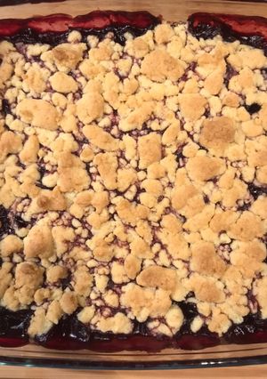 Une photo de Crumble aux fruits rouges