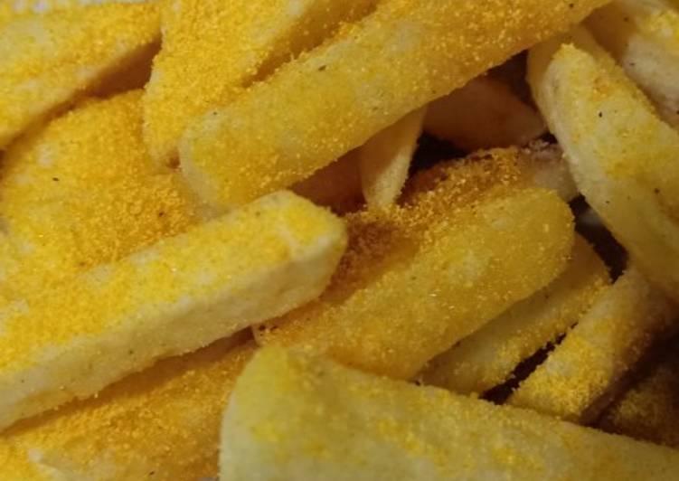 Bagaimana Menyiapkan French fries Ala kfc/mcd, Enak Banget