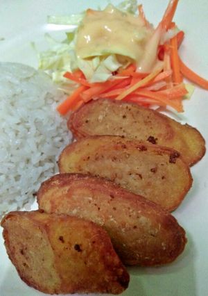 Foto resep Chicken Egg Roll Hoka-Hoka Bento