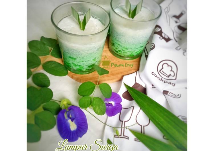 Bumbu Lumpur Surga Pandan Telang | cara pembuatan Lumpur Surga Pandan Telang Yang Sedap