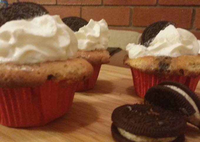 How to Cook Delicious Cookies and cream cupcakes