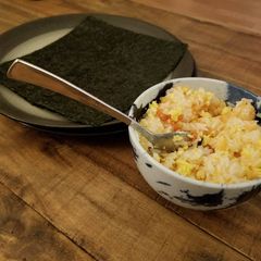 A picture of Cod roe and egg rice bowl.
