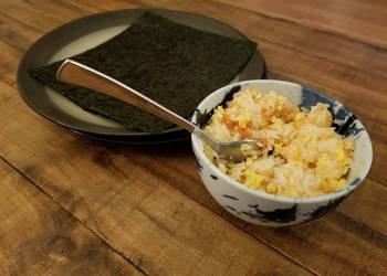 Easiest Way to Make Delicious Cod roe and egg rice bowl