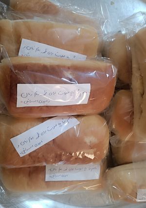 عکسی از دستور ساندویچ الویه نذری غدیر