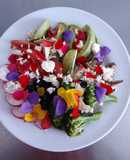 Ensalada multicolor🌹🏵️🌺