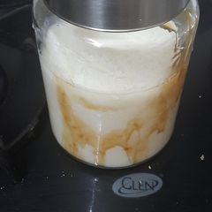 A picture of Caramel banana smoothie.