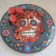 A picture of Simple Homemade Oven Roasted Tomatoes.