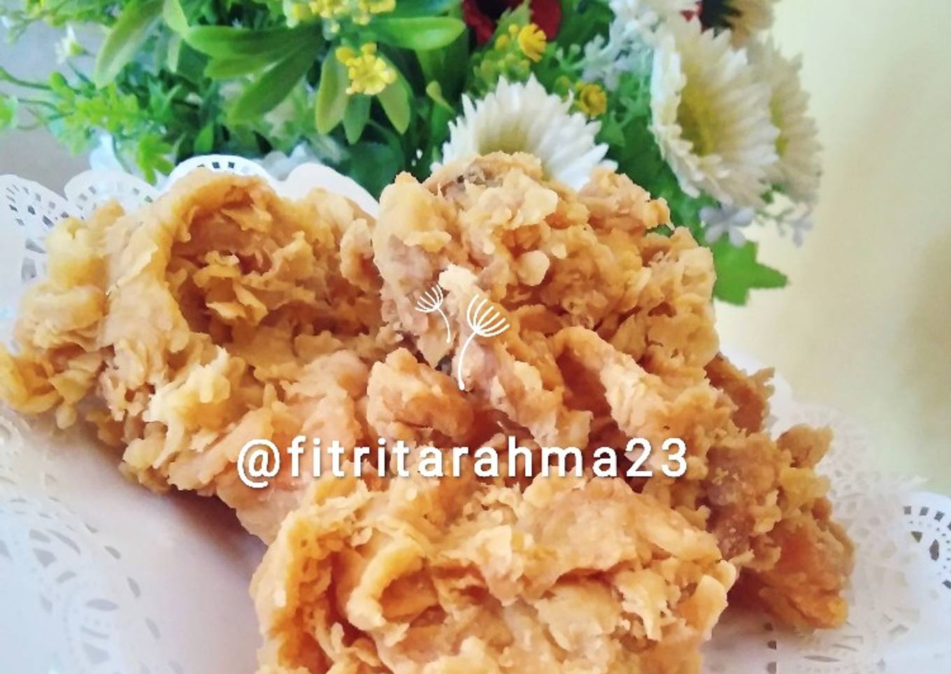 Ayam goreng krispi/ ayam kriuk
