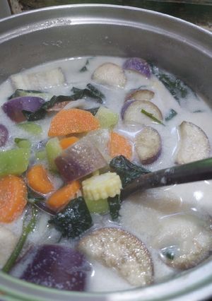 Foto resep Sayur lodeh putih pelangi