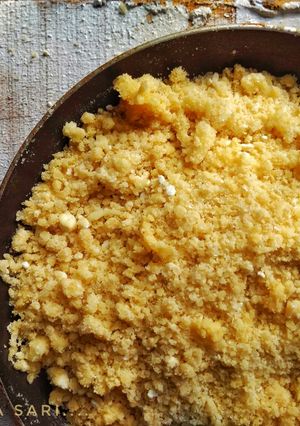 Foto resep CRUMBLE CHEESE /isian roti manis