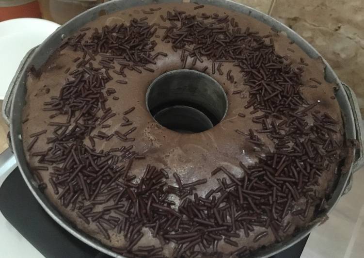 Bolu coklat sederhana