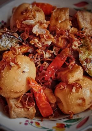Foto resep Semur tahu telur super simple