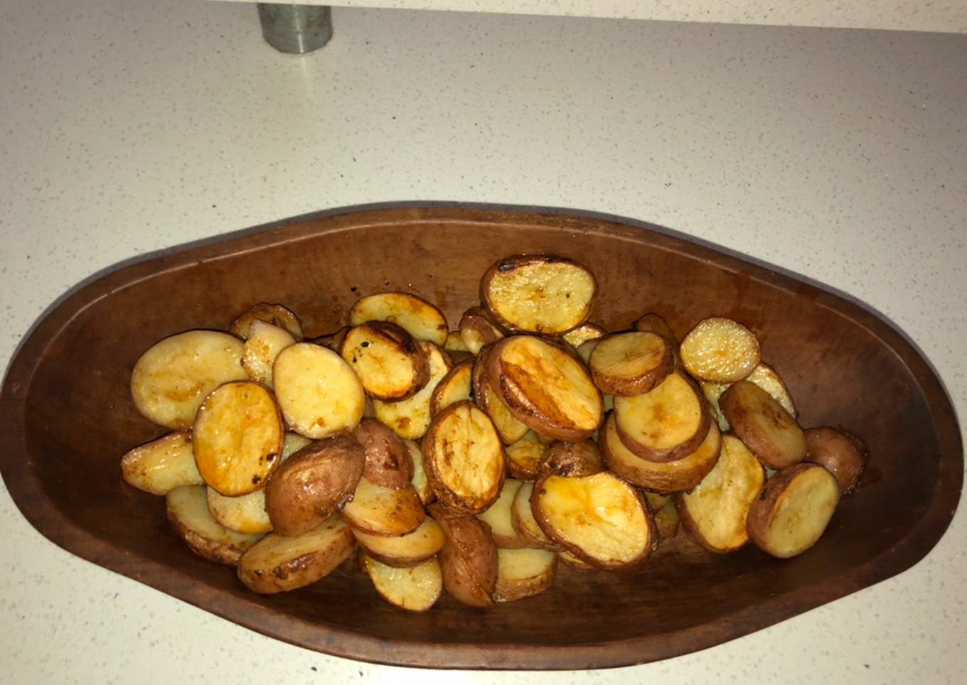 Papas simples al horno