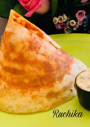 A picture of Podi dosa.