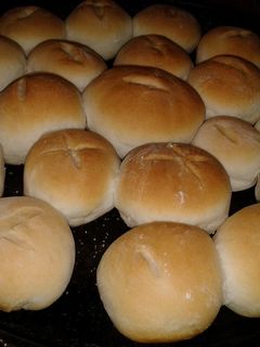 Una foto de Pancitos caseros