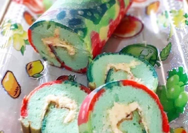 Batik roll cake