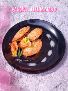 Foto resep Pangsit Telur Mayo