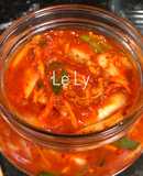Kimchi cải thảo - công thức maangchi